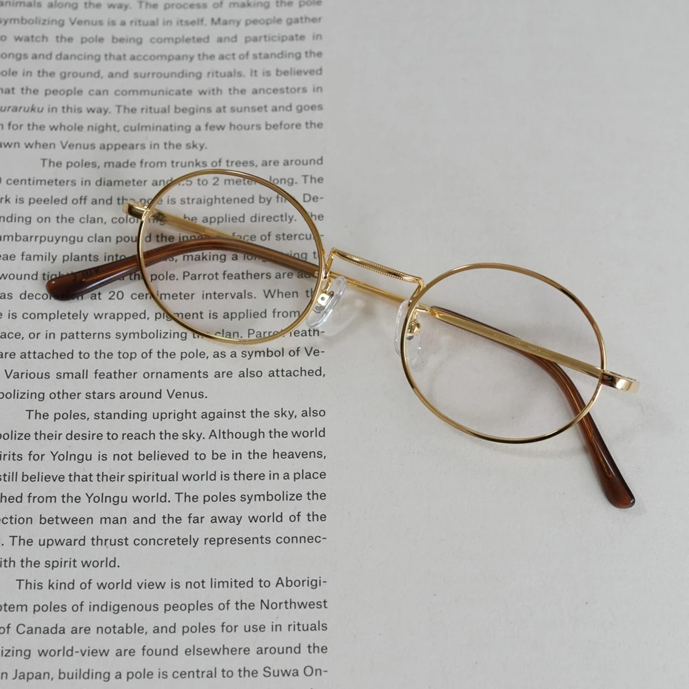 水島眼鏡 MI-444 col.Gold