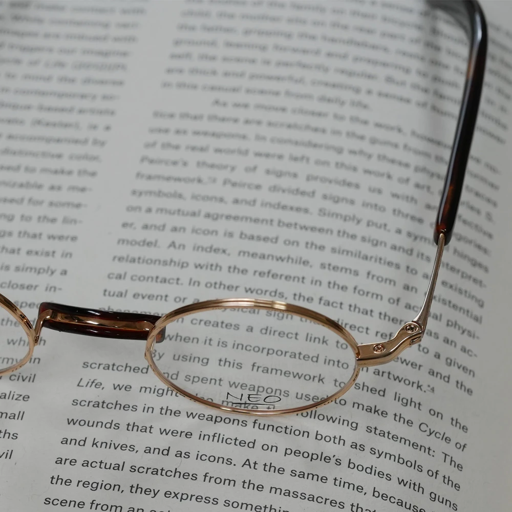 NEO TR-102 べっ甲 x チタンフレーム