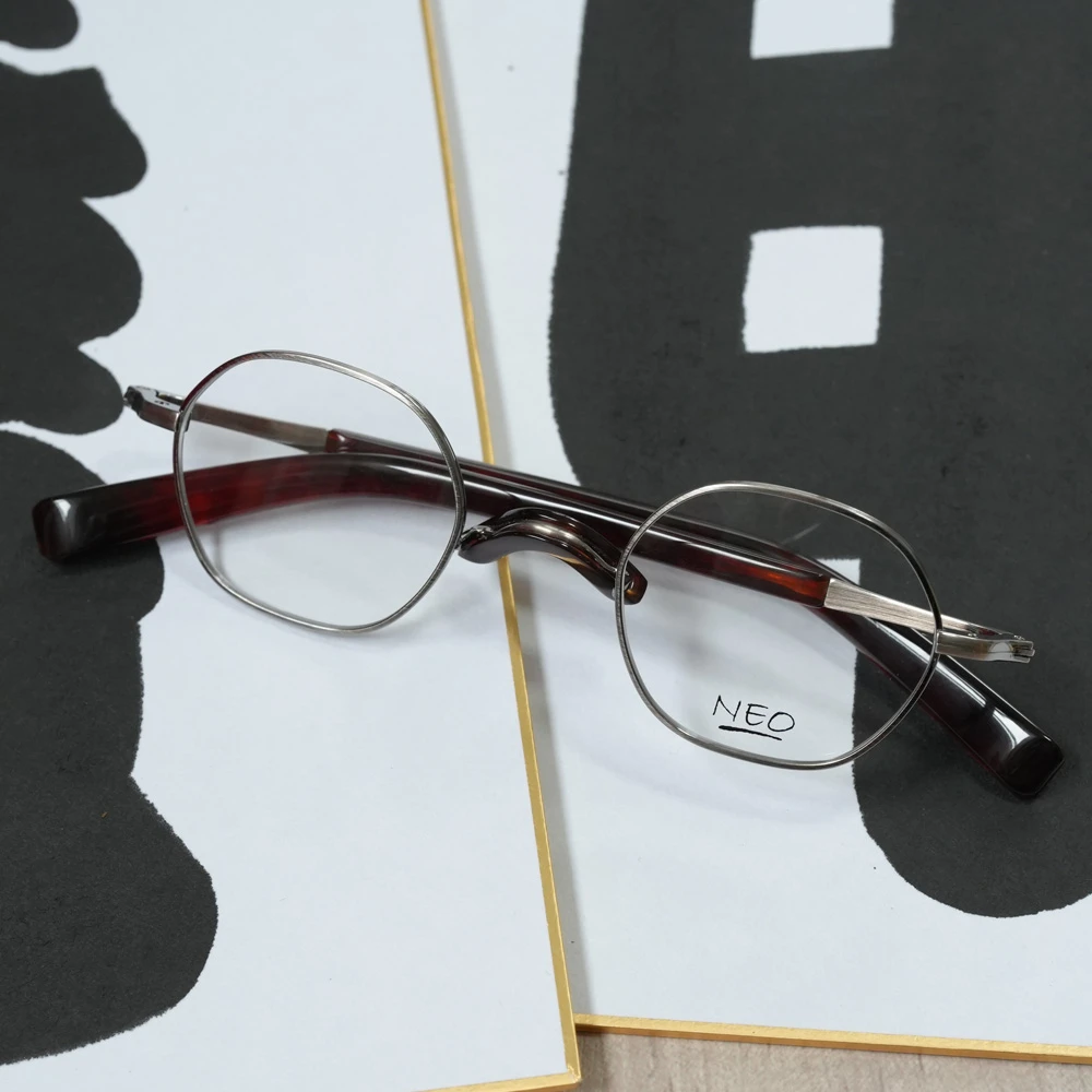 NEO TR-104 べっ甲 x チタンフレーム