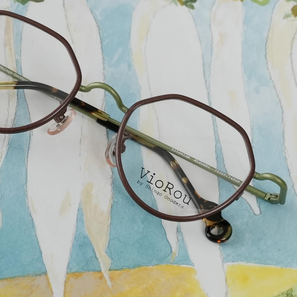 VioRou Atsushi col.7526P/7496P Light brown/Yellow green