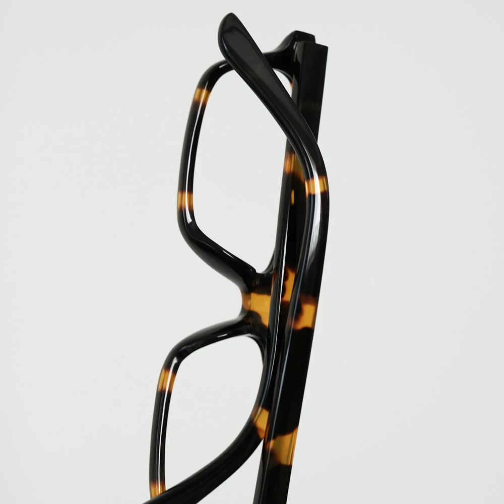 本べっ甲メガネ 黒バラ甲 オール甲 DK6508