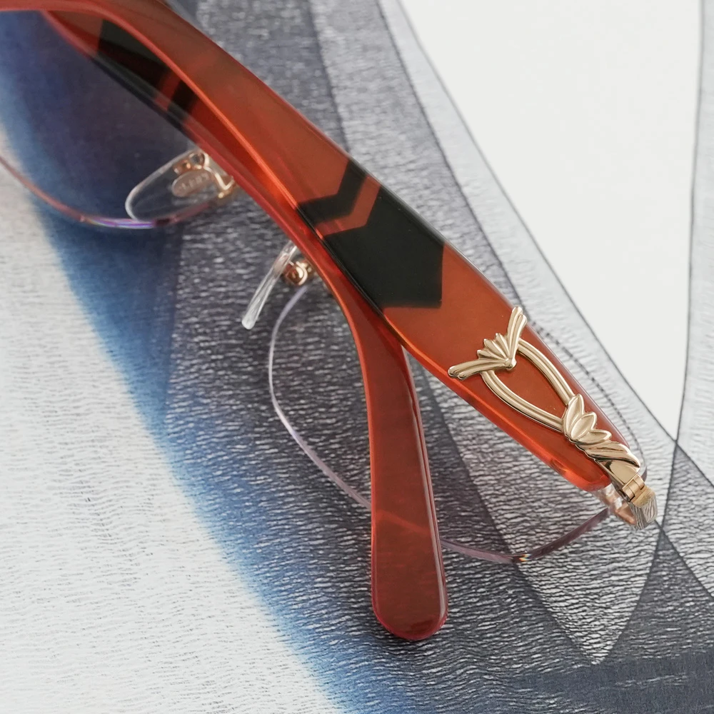 赤べっ甲 x K18ピンクゴールド JK0726