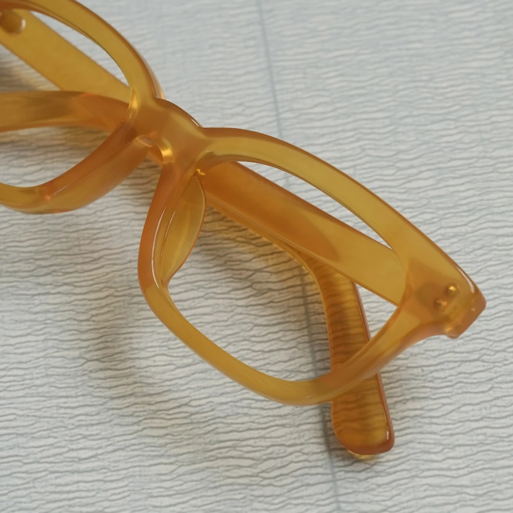 本べっ甲メガネ 白甲 オール甲 TA6524