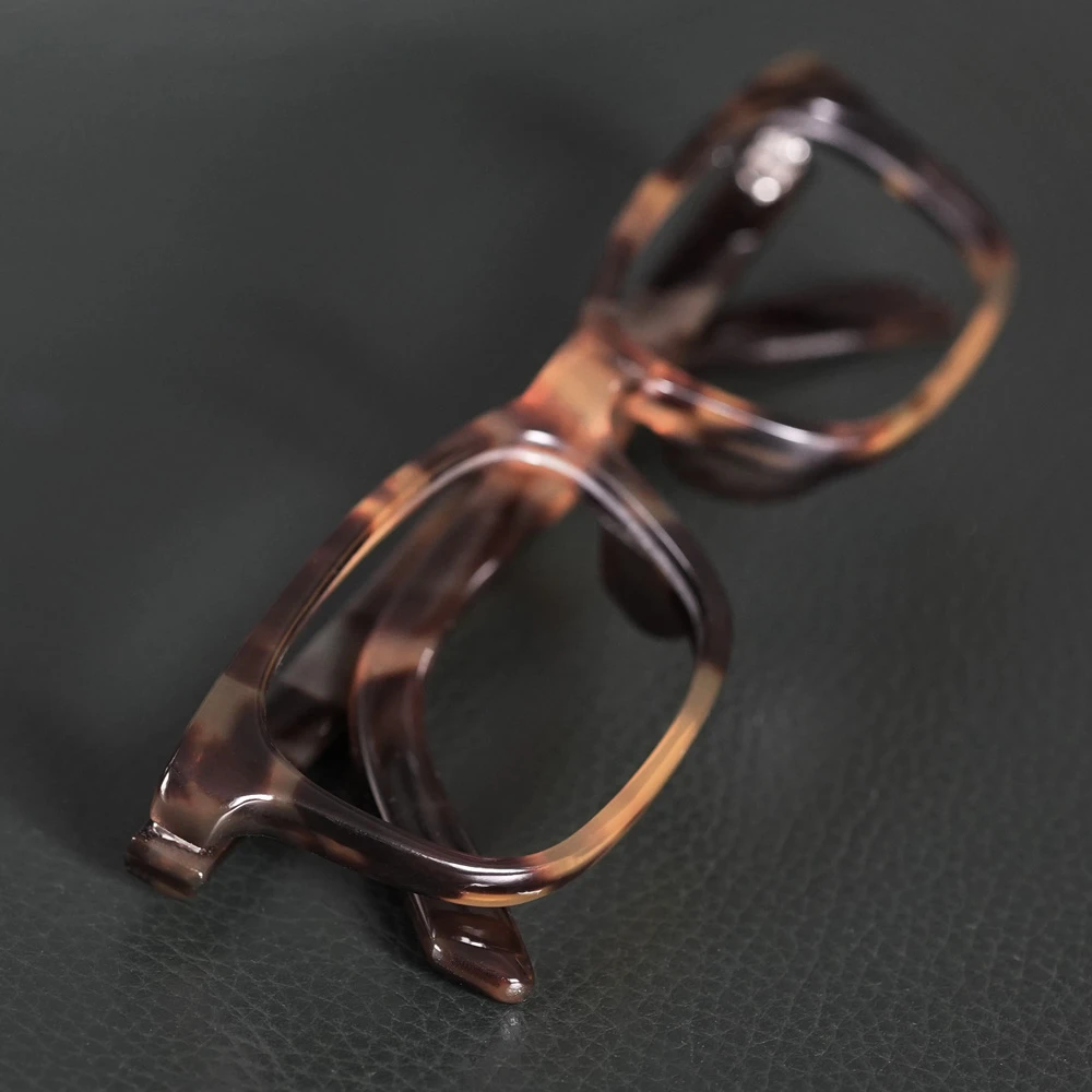 山﨑鼈甲 本べっ甲メガネ バラ甲 オール甲 No.26