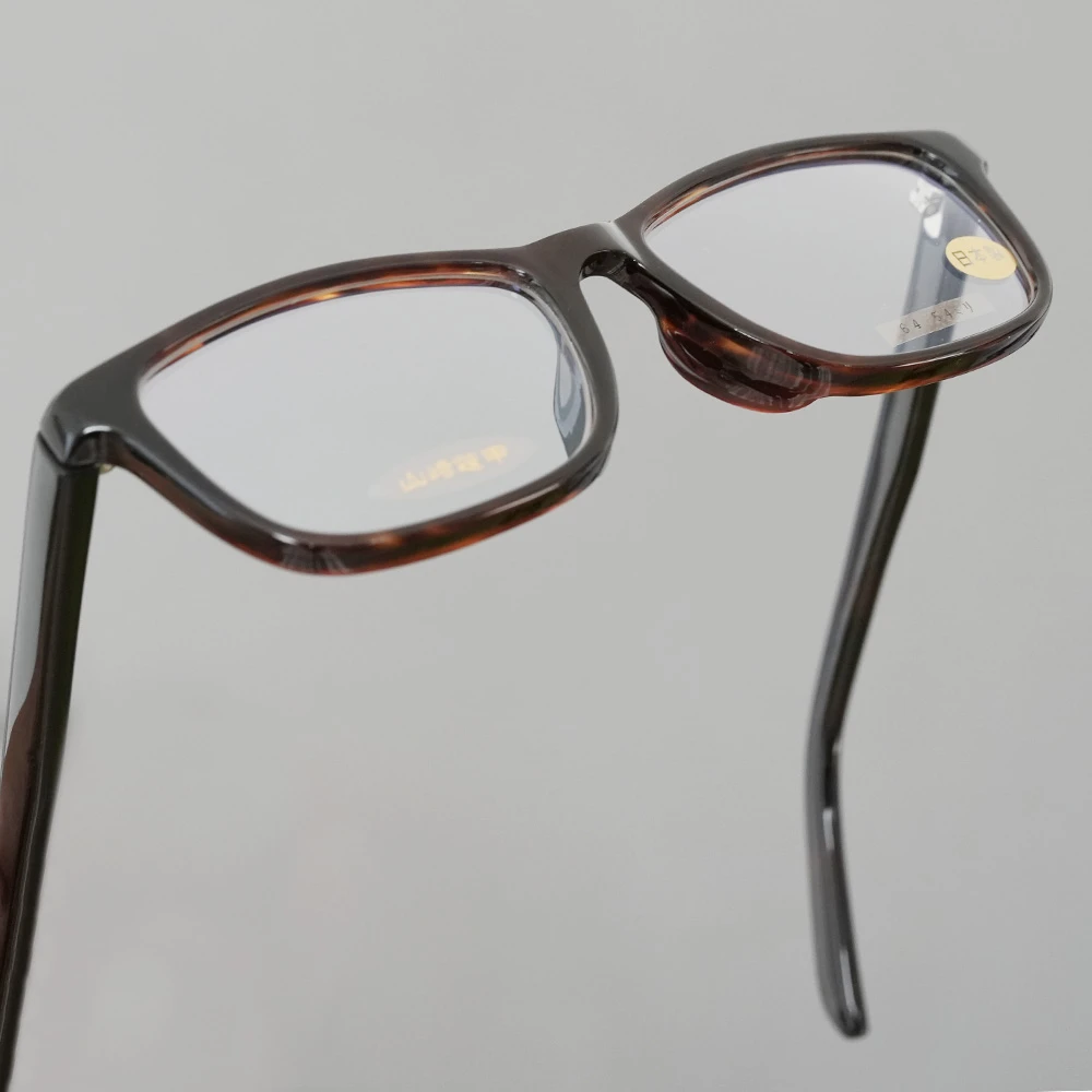 山﨑鼈甲 本べっ甲メガネ 並甲 オール甲 No.64