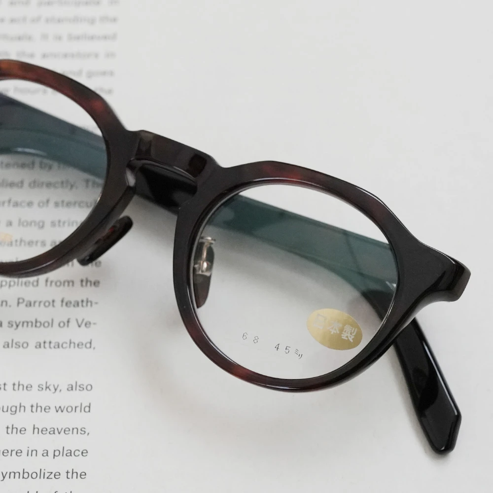 山﨑鼈甲 本べっ甲メガネ トロ甲 オール甲 No.68