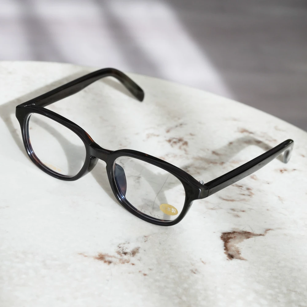 山﨑鼈甲 本べっ甲メガネ 並甲 オール甲 No.73