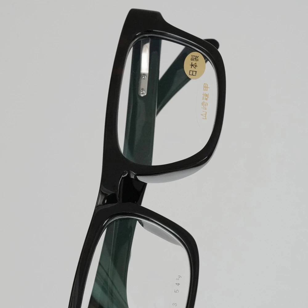 山﨑鼈甲 本べっ甲メガネ 並甲 オール甲 No.83