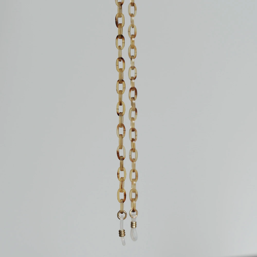 白バラ甲 べっ甲グラスコード YMC001