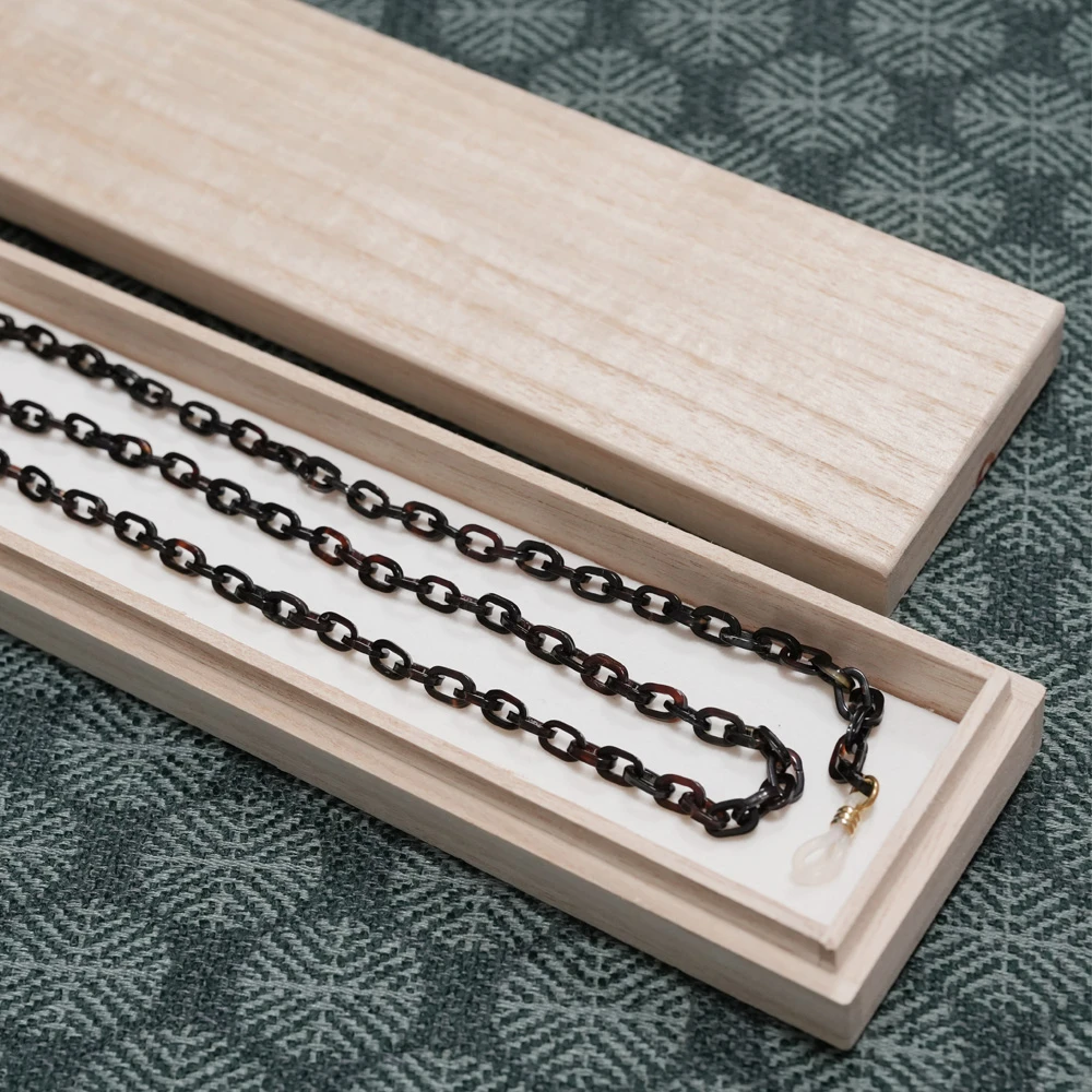 黒甲 本べっ甲グラスコード YMC008