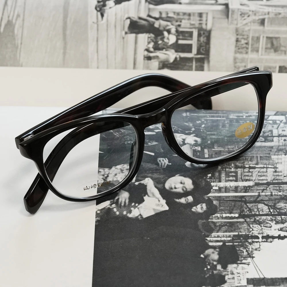 山﨑鼈甲 本べっ甲メガネ トロ甲 オール甲 No.43