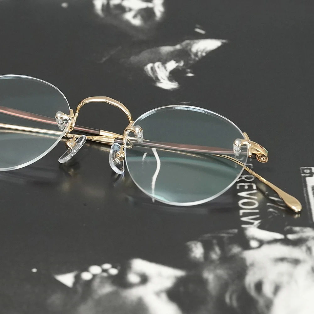 水島眼鏡 MI-1009 col.Gold